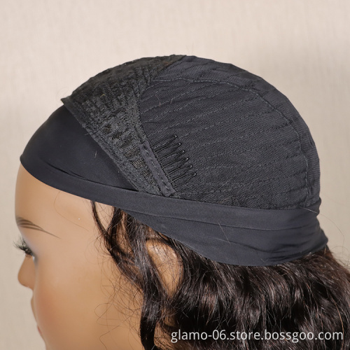 Wholesale price loose wave Headband Wig Human Hair For Black Women,Raw Virgin Human Hair Headband Wigs